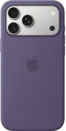 Apple iPhone 17 Pro Max - Coque en silicone avec MagSafe Purple Fog