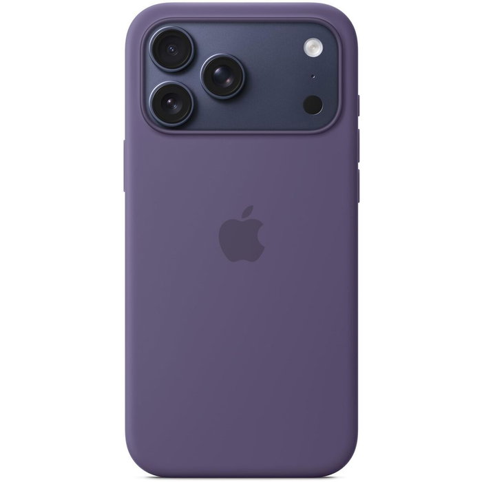 Apple iPhone 17 Pro Max - Coque en silicone avec MagSafe - Purple Fog