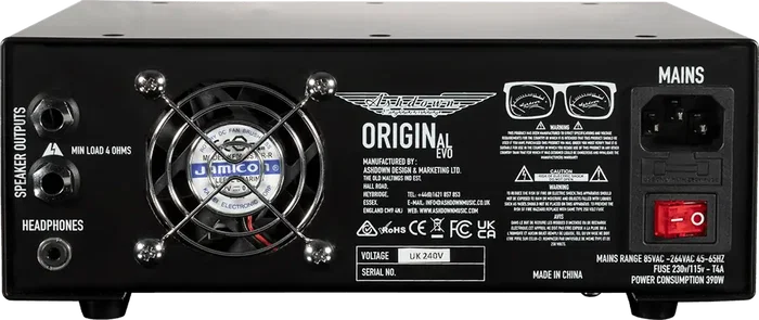 Ashdown Original EVO - Ampli Basso Cabezal Transistor 300W - Tête d'ampli Basse Ashdown Original EVO - Ampli Basso Cabezal Transistor 300W - Tête d'ampli Basse
