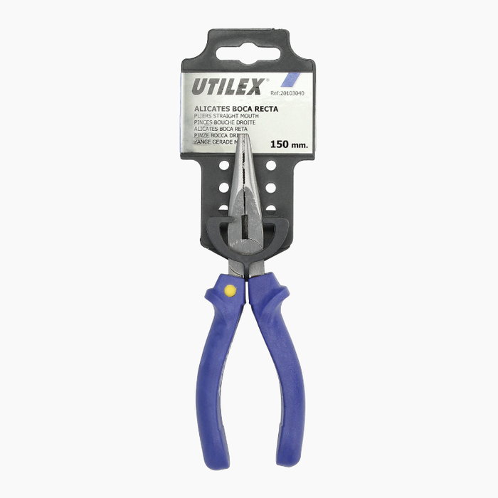 UTILEX Pince à bec droit 150 mm