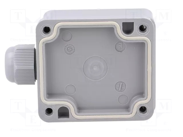 BOPLA Boîtier de raccordement à presse-étoupe gris IP65
