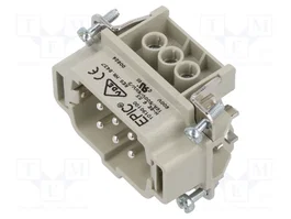 LAPP Insert de contact mâle HDC EPIC H-BE, 6 broches, 16A