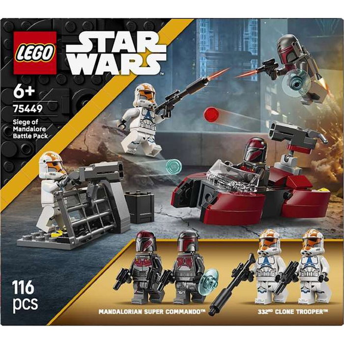 LEGO Star Wars 75449 Pack de combat Le siège de Mandalore