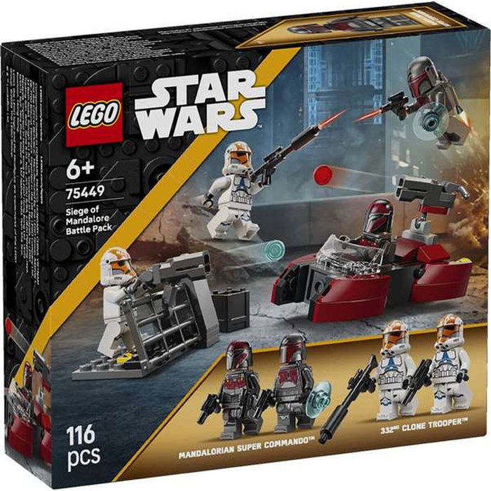 LEGO Star Wars 75449 Pack de combat Le siège de Mandalore
