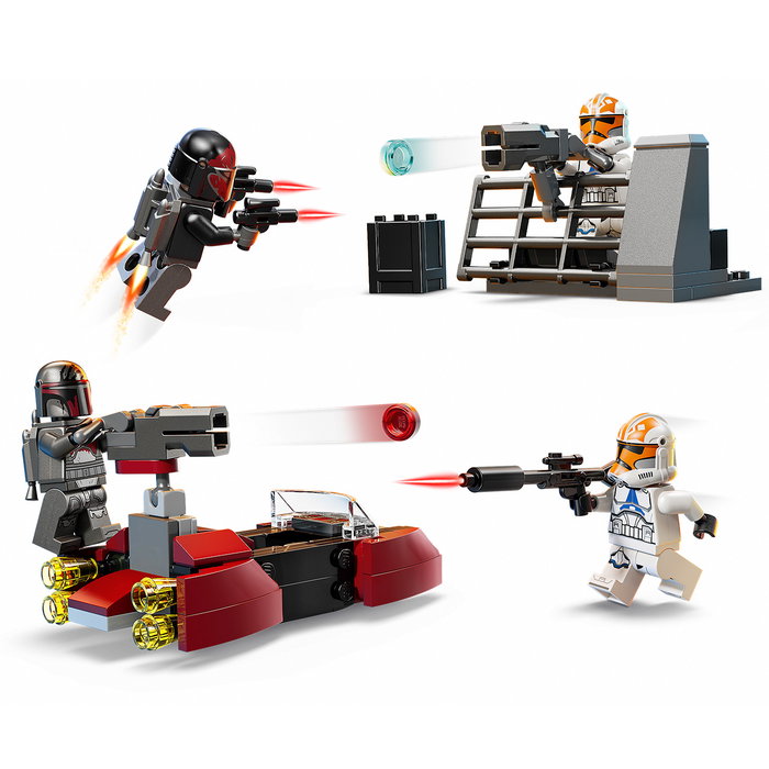 LEGO Star Wars 75449 Pack de combat Le siège de Mandalore