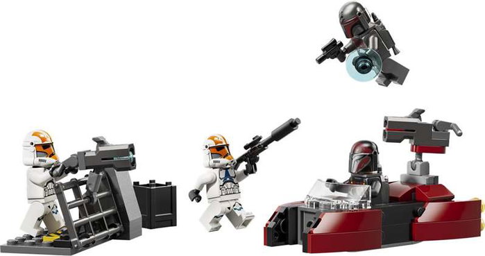 LEGO Star Wars 75449 Pack de combat Le siège de Mandalore