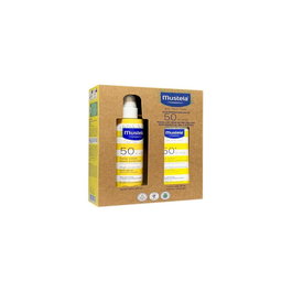 Mustela Pack Solaire SPF50 comprenant un spray de 200 ml et un lait de 40 ml