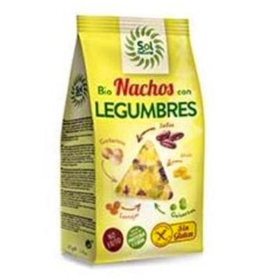 SOLNATURAL Nachos aux légumineuses sans gluten 80 g Bio SOLNATURAL Nachos aux légumineuses sans gluten 80 g Bio