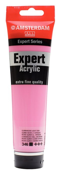 Amsterdam Expert Series Peinture Acrylique Rose Quina Clair Opaque 346, 150 ml Amsterdam Expert Series Peinture Acrylique Rose Quina Clair Opaque 346, 150 ml