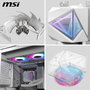 MSI MAG Coreliquid I240 White Kit de refroidissement liquide avec 2 ventilateurs de 120 mm