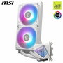 MSI MAG Coreliquid I240 White Kit de refroidissement liquide avec 2 ventilateurs de 120 mm