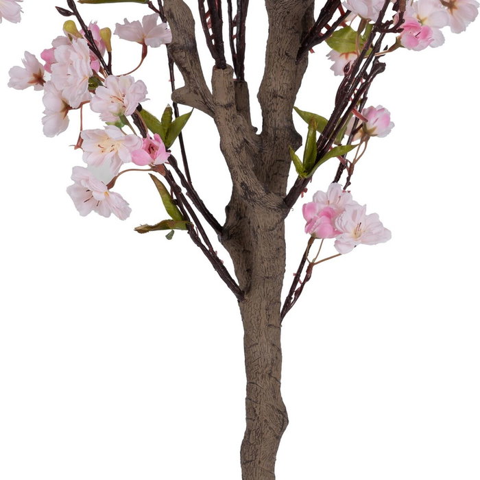 BigBuy Home Plante décorative PVC Ciment Tissu 40 x 40 x 140 cm