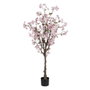 BigBuy Home Plante décorative PVC Ciment Tissu 40 x 40 x 140 cm