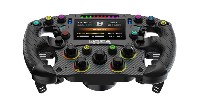 Moza Racing Moza Racing Controller FSR2 Formula Wheel / RS068 Black