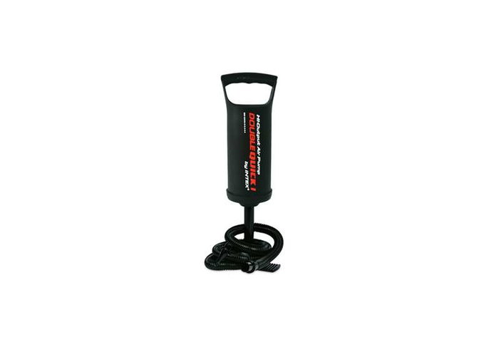 Intex Double Quick I Bombe à Main Gonfleur de Piscine et Jouet pour Enfants +3 Ans, PVC, ABS, Acier