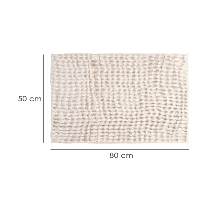 ORYX Tapis de bain en chenille marron 50x80 cm ORYX Tapis de bain en chenille marron 50x80 cm