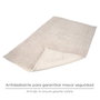 ORYX Tapis de bain en chenille marron 50x80 cm