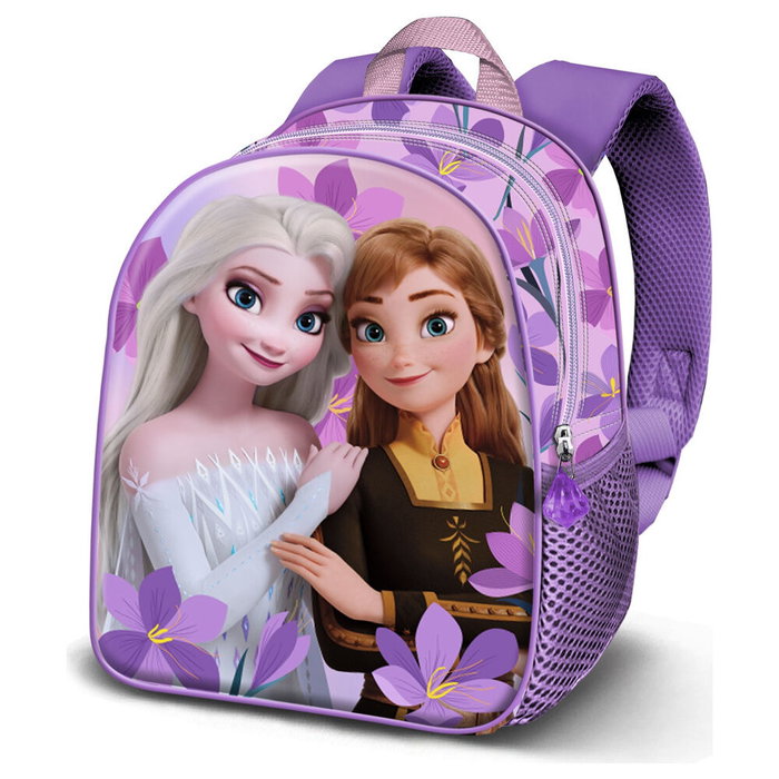 KARACTERMANIA Sac à dos 3D Violet Frozen Disney 31cm KARACTERMANIA Sac à dos 3D Violet Frozen Disney 31cm