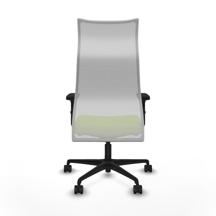Piqueras y Crespo Chaise de Bureau Albacete Pistache et Blanc