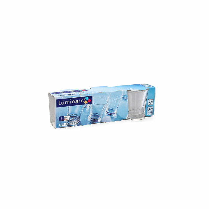 Luminarc Set 3 Verres Bas Carajillo 11 cL Verre Transparent Luminarc Set 3 Verres Bas Carajillo 11 cL Verre Transparent