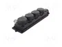 PAWBOL Socle d'alimentation AC Schuko 2P+PE noir