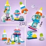 Lego 10422 DUPLO Aventura en el Transbordador Espacial 3 en 1 Juguete de Construcción de Cohetes Juego Educativo