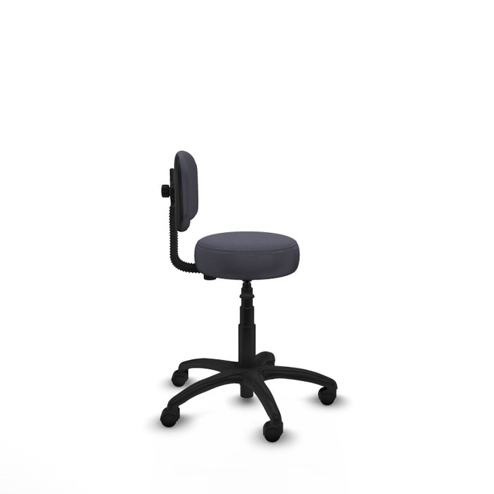 PIQUERAS Y CRESPO Chaise de bureau Llanos gris foncé sans accoudoirs