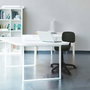 PIQUERAS Y CRESPO Chaise de bureau Llanos gris foncé sans accoudoirs