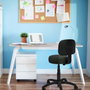 PIQUERAS Y CRESPO Chaise de bureau Llanos gris foncé sans accoudoirs