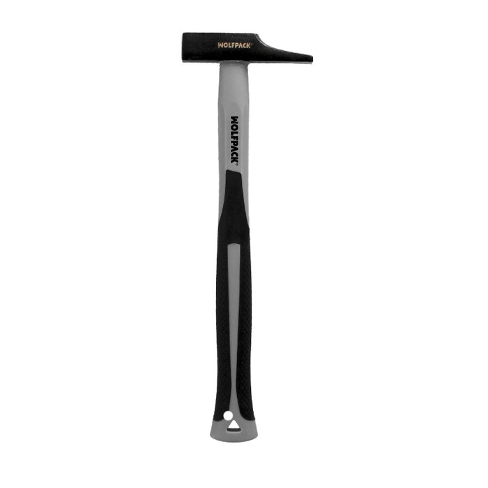 WOLFPACK LINEA PROFESIONAL Marteau de menuisier Maurer manche fibre de verre 20 mm WOLFPACK LINEA PROFESIONAL Marteau de menuisier Maurer manche fibre de verre 20 mm