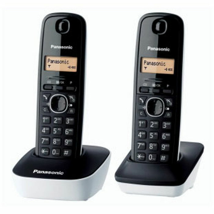 Panasonic KX-TG1612FRW Téléphone Duo sans fil DECT Blanc