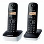 Panasonic KX-TG1612FRW Téléphone Duo sans fil DECT Blanc