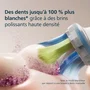 Philips - Lot de 4 têtes de brosse électrique de rechange - Modèle HX9044/87 - Blanc - Pour brosses à dents électriques Philips Sonicare