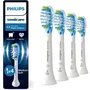 Philips - Lot de 4 têtes de brosse électrique de rechange - Modèle HX9044/87 - Blanc - Pour brosses à dents électriques Philips Sonicare
