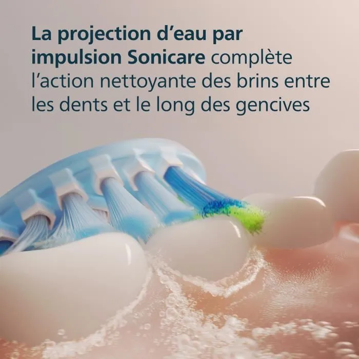 Philips - Lot de 4 têtes de brosse électrique de rechange - Modèle HX9044/87 - Blanc - Pour brosses à dents électriques Philips Sonicare