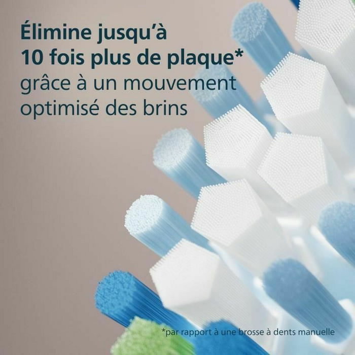 Philips Sonicare C3 Premium Plaque Defence HX9044/87 - Lot de 4 têtes de brosse - Blanc