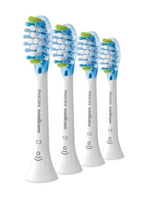 Philips Sonicare C3 Premium Plaque Defense HX9044/87 Blanc (Lot de 4) Philips Sonicare C3 Premium Plaque Defense HX9044/87 Blanc (Lot de 4)