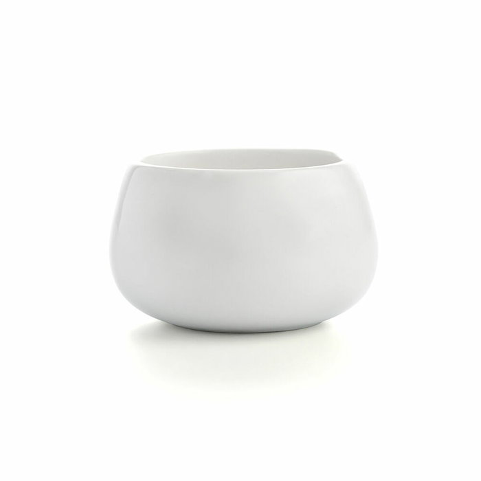 Quid Mini Bol Porcelana Select 5,3 cm Blanc Céramique (24 Unités) Résistant Brillant