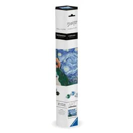 Ravensburger 23915 CreArt Peinture par numéros Toile 30x40 cm Van Gogh La Nuit étoilée - Kit complet pour adultes dès 14 ans