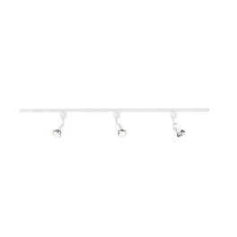 Philips Easylink Système de rail 3 projecteurs Tobia 5 W Blanc GU10 1 m