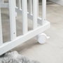 Roba Parc bébé évolutif hexagonal Sternenzauber - Gris taupe - Motif Éléphants