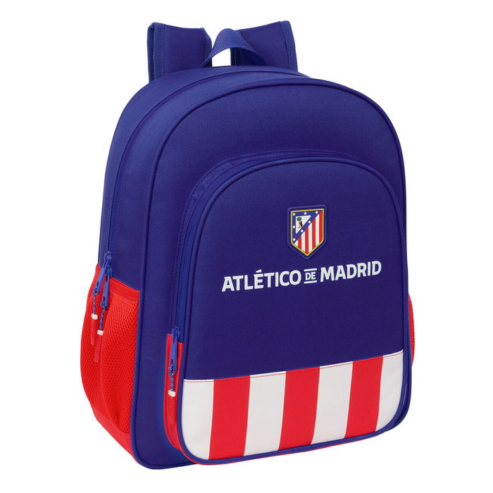 Cartable Atlético Madrid Bleu Blanc Rouge 32 x 38 x 12 cm