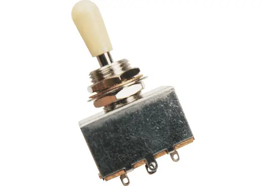 Yellowpts Bouton de sélecteur à 3 positions blanc pour Les Paul Yellowpts Bouton de sélecteur à 3 positions blanc pour Les Paul