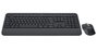 Logitech Ensemble clavier et souris sans fil Signature MK650 Graphite 920-011004