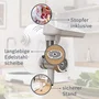 Bosch MUZ5FW1 Hachoir à viande pour Kitchen Machine MUM5 avec disque ajouré en inox (diamètre 4.5 mm) - Accessoire robot multifonction
