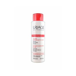 Uriage Roseliane Fluide Nettoyant 250 ml - Soin Visage pour Peaux Sensibles et Réactives