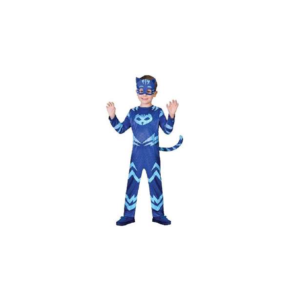 Liragram - Déguisement Pj Masks Catboy Bleu pour Enfant - Taille 7-8 Ans Liragram - Déguisement Pj Masks Catboy Bleu pour Enfant - Taille 7-8 Ans