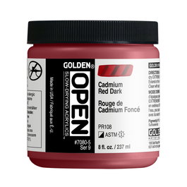 Golden OPEN Rouge cadmium foncé 237 ml