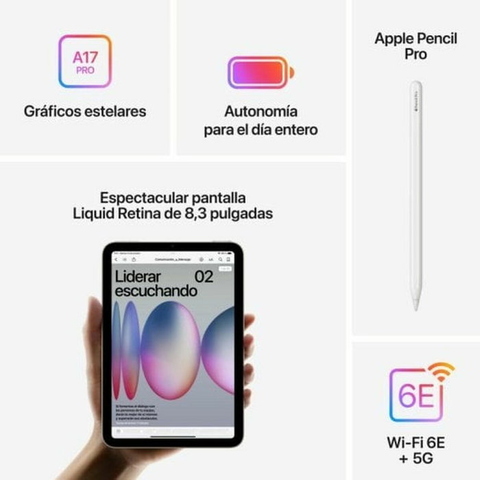 Tablette Apple IPAD MINI 7 8,3" 256 GB Beige Tablette Apple IPAD MINI 7 8,3" 256 GB Beige