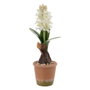 BigBuy Home Plante décorative Blanc, Vert, Terre cuite